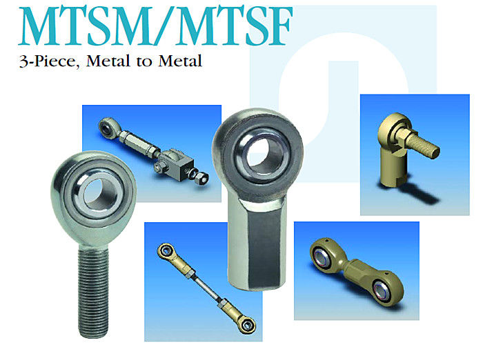 MTSM / MTSF قضيب الفولاذ المقاوم للصدأ ينتهي 3 قطعة معدنية للمعادن للمعدات الصناعية