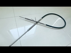 كابل التحكم الميكانيكي كابل دفع-سحب للضغط مع غطاء قناة الخيط الطويل