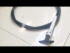 مجموعة كابلات التحكم مع مقفل التواء المقبض، 96 بوصة طويلة، أسود