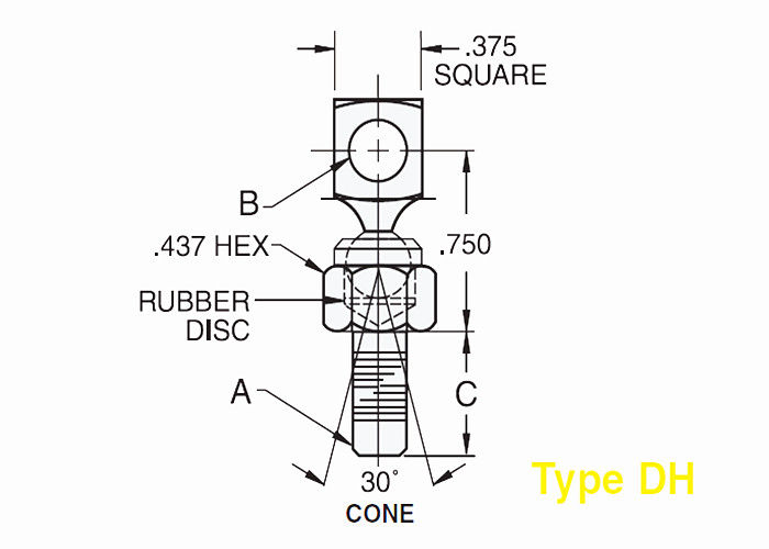 التحكم يدور نوع DH دوارة دوارة المشتركة والعتاد التحول أجزاء كابل للصناعات الخفيفة