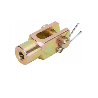 اسطوانة الفولاذ المقاوم للصدأ Clevis Pin Cotter الخيوط Clevis Pin الفولاذ المطلي بالزنك