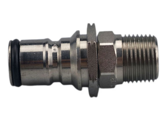 1500psi 0.25'' اسمية الفولاذ المقاوم للصدأ التوصيل السريع