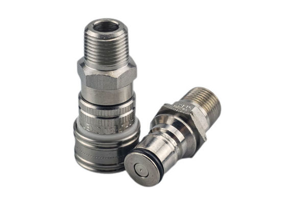 1500psi 0.25'' اسمية الفولاذ المقاوم للصدأ التوصيل السريع