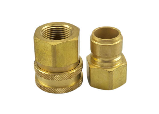 1700psi غير صمام سلسلة النحاس الارتباط السريع الإفراج