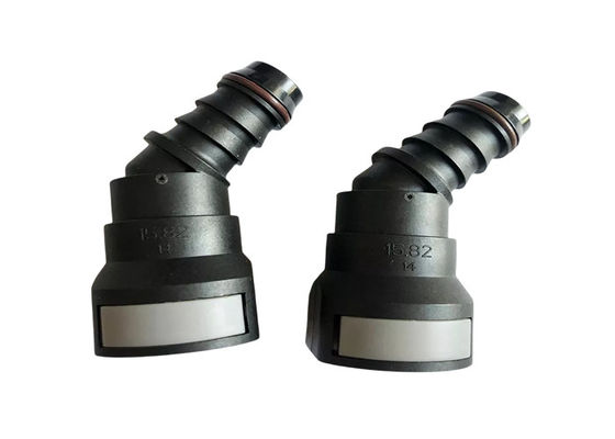 EPDM الوقود السائل البلاستيكية الموصلات السريعة 15.82mm 45 درجة