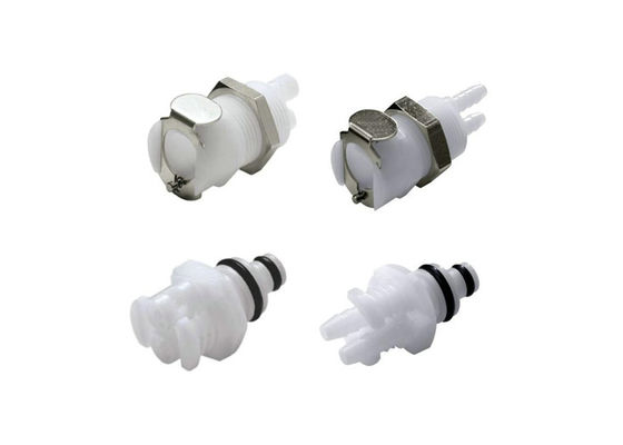 PTC Series CPC Connector Twin Tube 1/16 ID وصلة السوائل سريعة التوصيل