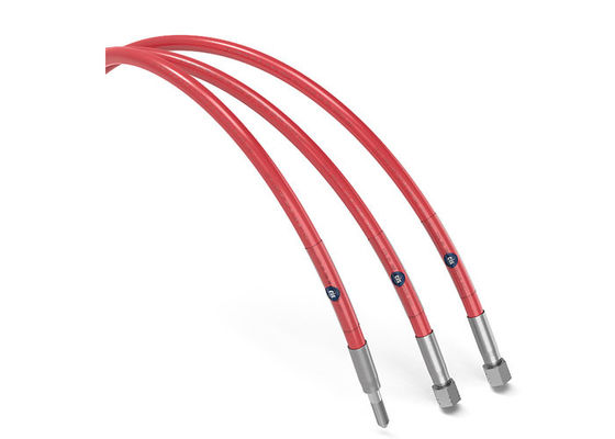 280MPa DN5 6 طبقات أنابيب الأنابيب الهيدروليكية OEM ID 4.8mm لتنظيف الماء