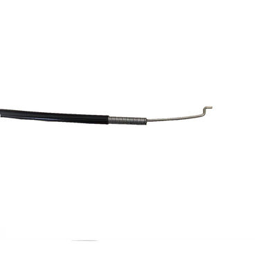 تجميع الكابلات مع مقبض مستدير أسود 940MM الطول 76MM السفر SS316 سلك الحبل الأسود