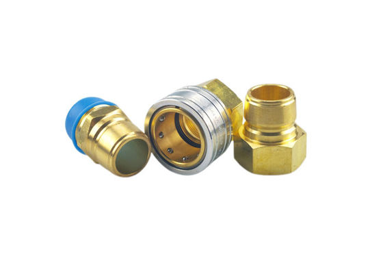 15.82mm-ID14 الرأس المستدير الوقوف الذاتي للخراطيم المعدنية / خراطيم معدنية مرنة لصيانة السكك الحديدية