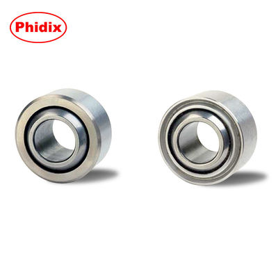 محامل من الفولاذ المقاوم للتآكل مع غطاء من PTFE