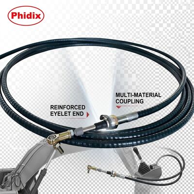 تجميع هندسي مخصص للتحكم الميكانيكي، يوفر نصف قطر انحناء أدنى 15 سم، مثالي للأنظمة الميكانيكية المعقدة