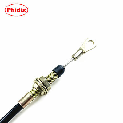 Custom Push Pull Control Cable, Mechanical Control Cable With Eye & Clevis End Fittings