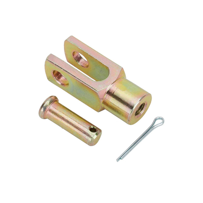 Clevis 3 / 8-24 تركيبات نهاية كبل الموضوع طلاء نيكل منخفض الكربون الصلب