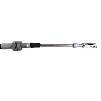 دفع 600N سحب 1800N ضربة 125mm كابل التحكم الميكانيكي