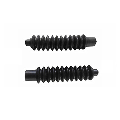 IATF16949 نهاية الكابل الأسود L 128MM OD 25MM EPDM Bellow